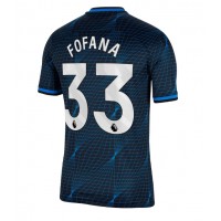 Billiga Chelsea Wesley Fofana #33 Borta fotbollskläder 2023-24 Kortärmad